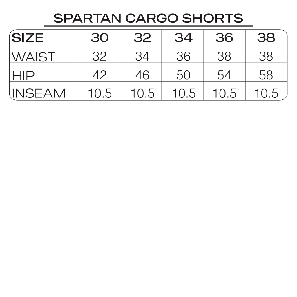 Spartan Cargo Shorts