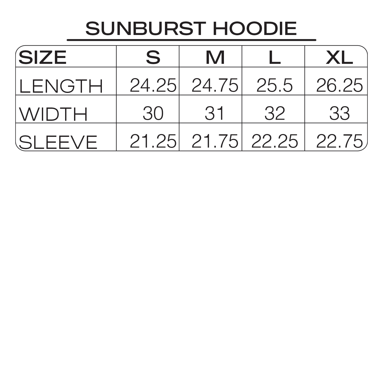 Sunburst Hoodie