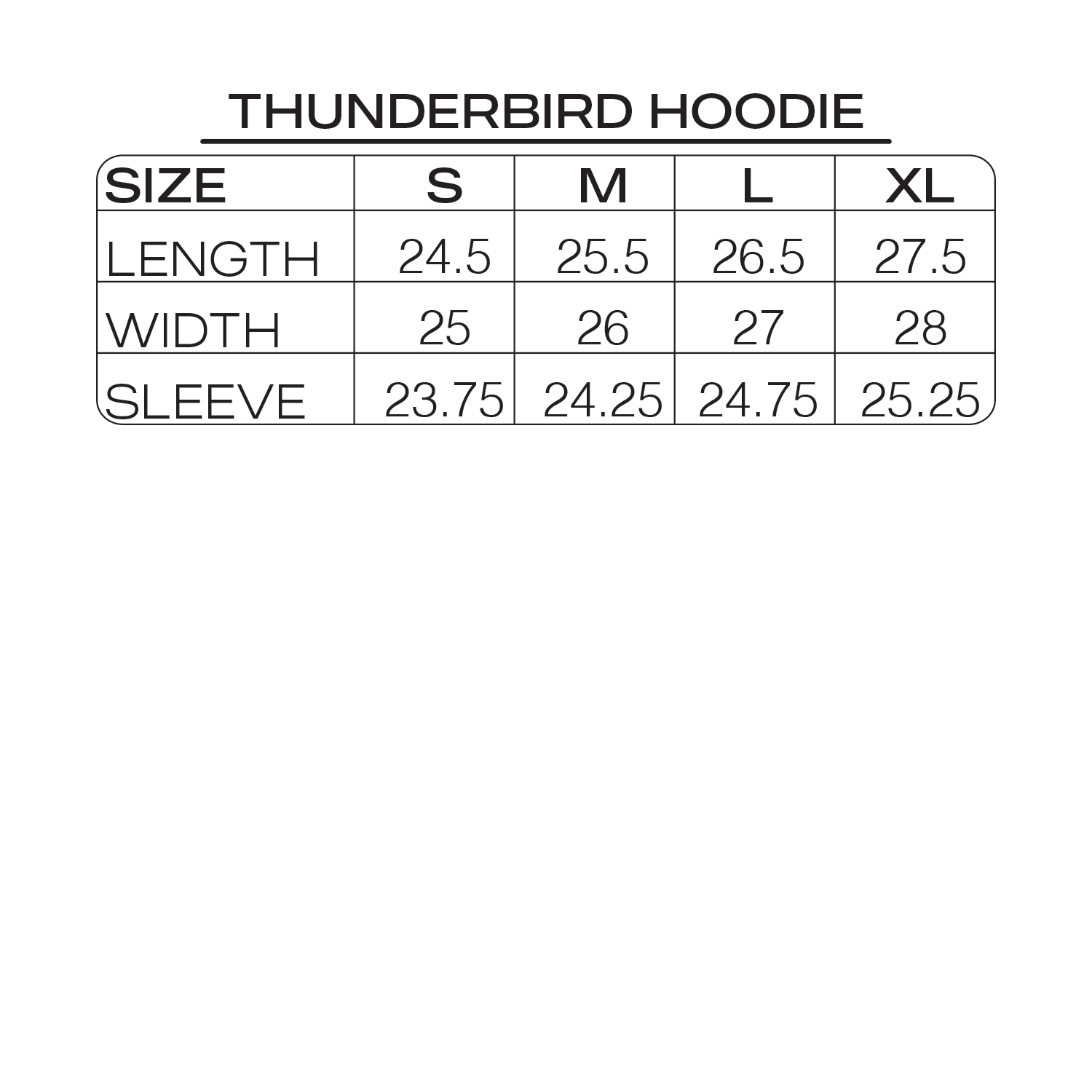Thunderbird Hoodie
