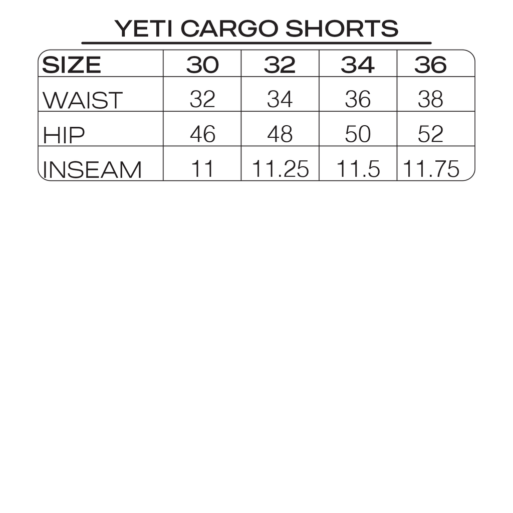 Yeti Cargo Shorts